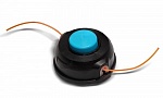 Головка триммерная Хопер hu201 Синяя кнопка M10*1.25 (картон-пакет)